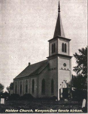 Holden Church, the first church/den frste kirken.