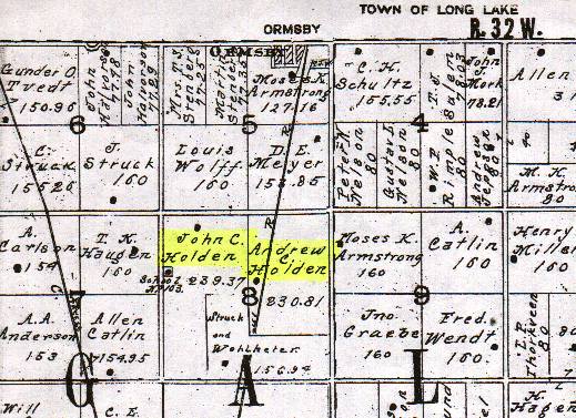 Platmap of Galena Township  -
-  Seksjonskart for Galena Township.