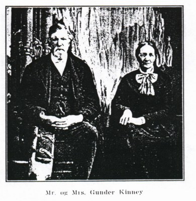 Mr and Mrs Gunder Kinney.